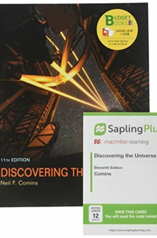 Cover of Loose-Leaf Version for Discovering the Universe 11E & Saplingplus for Discovering the Universe 11E (Twelve-Months Access)