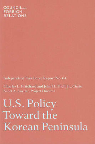 Cover of U.S. Policy Toward the Korean Peninsula