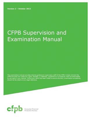 Cover of Cfpb Supervision and Examination Manual