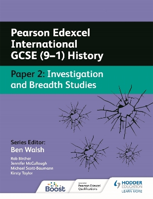 Book cover for Pearson Edexcel International GCSE (9-1) History: Paper 2 Investigation and Breadth Studies