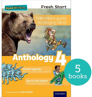 Book cover for Read Write Inc. Fresh Start: Anthology 4 - Pack of 5