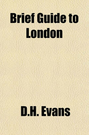 Cover of Brief Guide to London