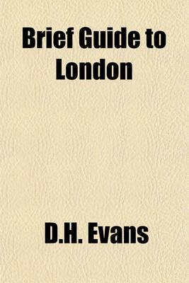 Book cover for Brief Guide to London