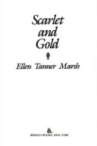 Cover of Scarlet and Gold Tr