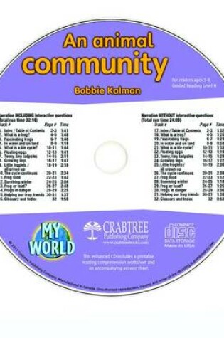 Cover of An Animal Community - CD Only