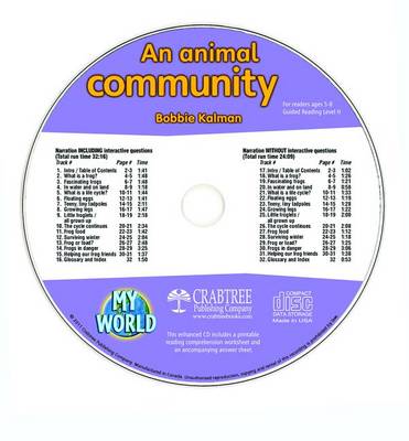 Book cover for An Animal Community - CD Only