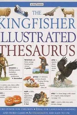 Book cover for The Kingfisher Illustrated Thesaurus
