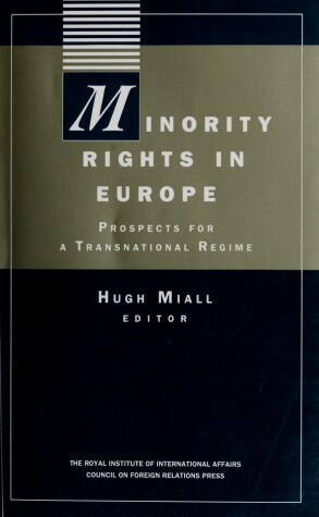 Book cover for Minority Rights in Europe