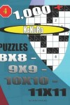 Book cover for 1000 + Kakuro puzzles 8x8 - 9x9 - 10x10 - 11x11
