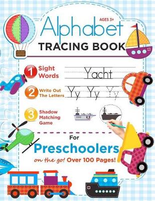 Book cover for Alphabet Tracing Book for Preschoolers (on the Go!)