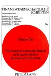 Book cover for Einkommensumverteilungen in Der Gesetzlichen Krankenversicherung