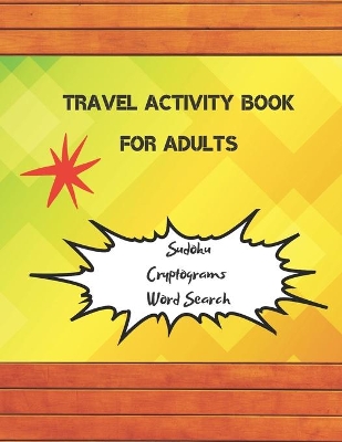 Book cover for Travel Activity Book For Adults