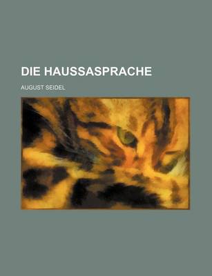 Book cover for Die Haussasprache