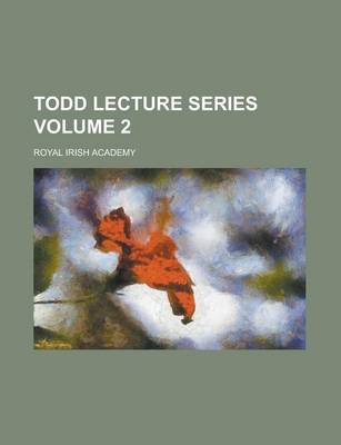 Book cover for Todd Lecture Series Volume 2