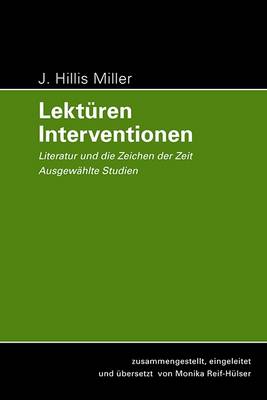 Book cover for J. Hillis Miller