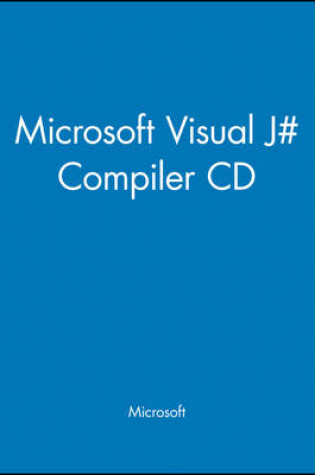 Cover of Microsoft Visual J# Compiler CD