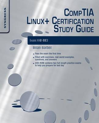 Book cover for Comptia Linux+ Certification Study Guide