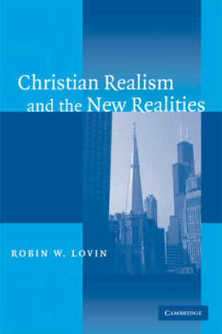 Cover of Christian Realism and the New Realities