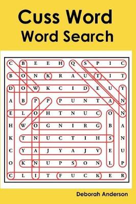 Book cover for Cuss Word Word Search