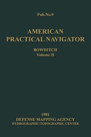 Cover of American Practical Navigator Volume 2 1981 Edition