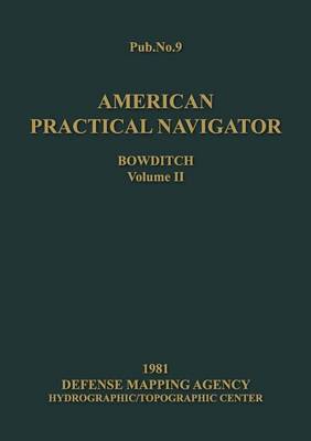 Book cover for American Practical Navigator Volume 2 1981 Edition