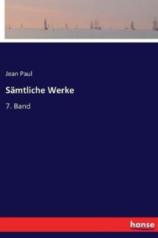 Cover of Sämtliche Werke