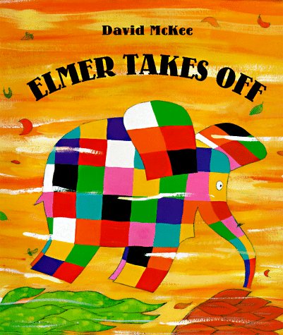 Book cover for Elmer Takes Off