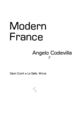 Cover of Modern France