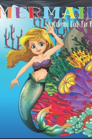 Cover of Mermaid Coloring Book for Kids