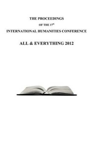 Cover of The Proceedings of the 17th International Humanities Conference