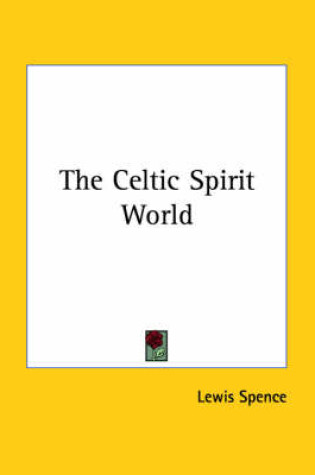 Cover of The Celtic Spirit World