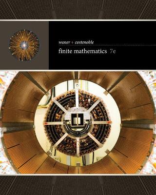 Book cover for Student Solutions Manual for  Waner/Costenoble's Finite Mathematics, 7th