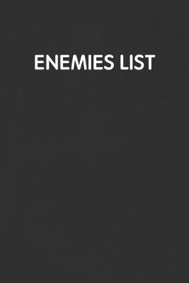 Book cover for Enemies List
