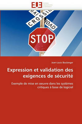 Cover of Expression Et Validation Des Exigences de S curit