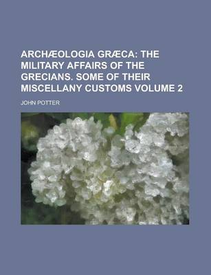 Book cover for Archaeologia Graeca Volume 2