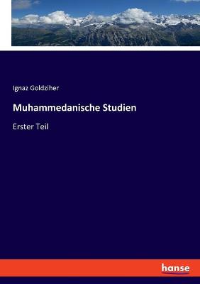 Book cover for Muhammedanische Studien