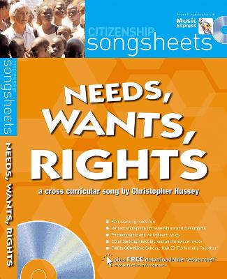 Book cover for Needs, wants and rights