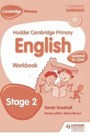Cover of Hodder Cambridge Primary English: Work Book Stage 2