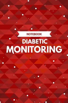 Book cover for Diabetic Monitoring Notebook