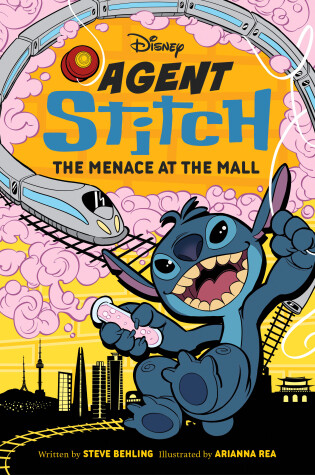 Book cover for The Menace at the Mall