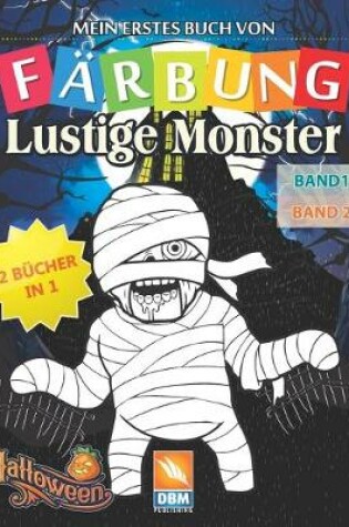 Cover of Lustige Monster - 2 bücher in 1 - ( Band 1 + Band2)