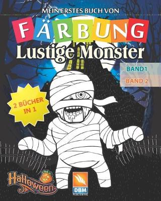 Book cover for Lustige Monster - 2 bücher in 1 - ( Band 1 + Band2)