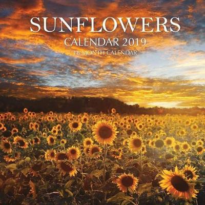 Book cover for Sunflowers Calendar 2019