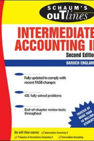 Cover of Schaum's Outline of Intermediate Accounting II, Second Edition