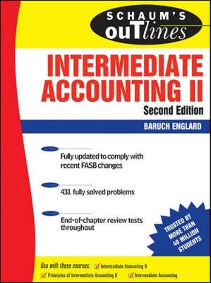 Book cover for Schaum's Outline of Intermediate Accounting II, Second Edition