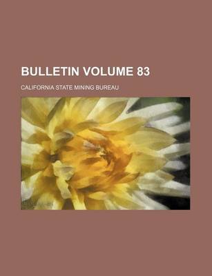 Book cover for Bulletin Volume 83