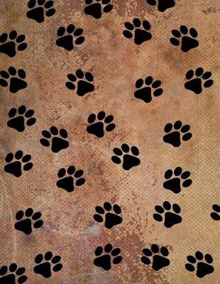 Book cover for Paw Print Notebook