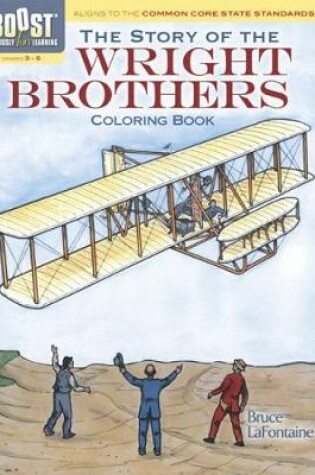 Cover of BOOST The Story of the Wright Brothers Coloring Book