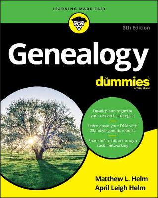 Book cover for Genealogy For Dummies