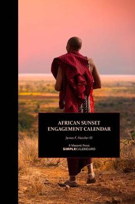 Cover of African Sunset Engagement Calendar